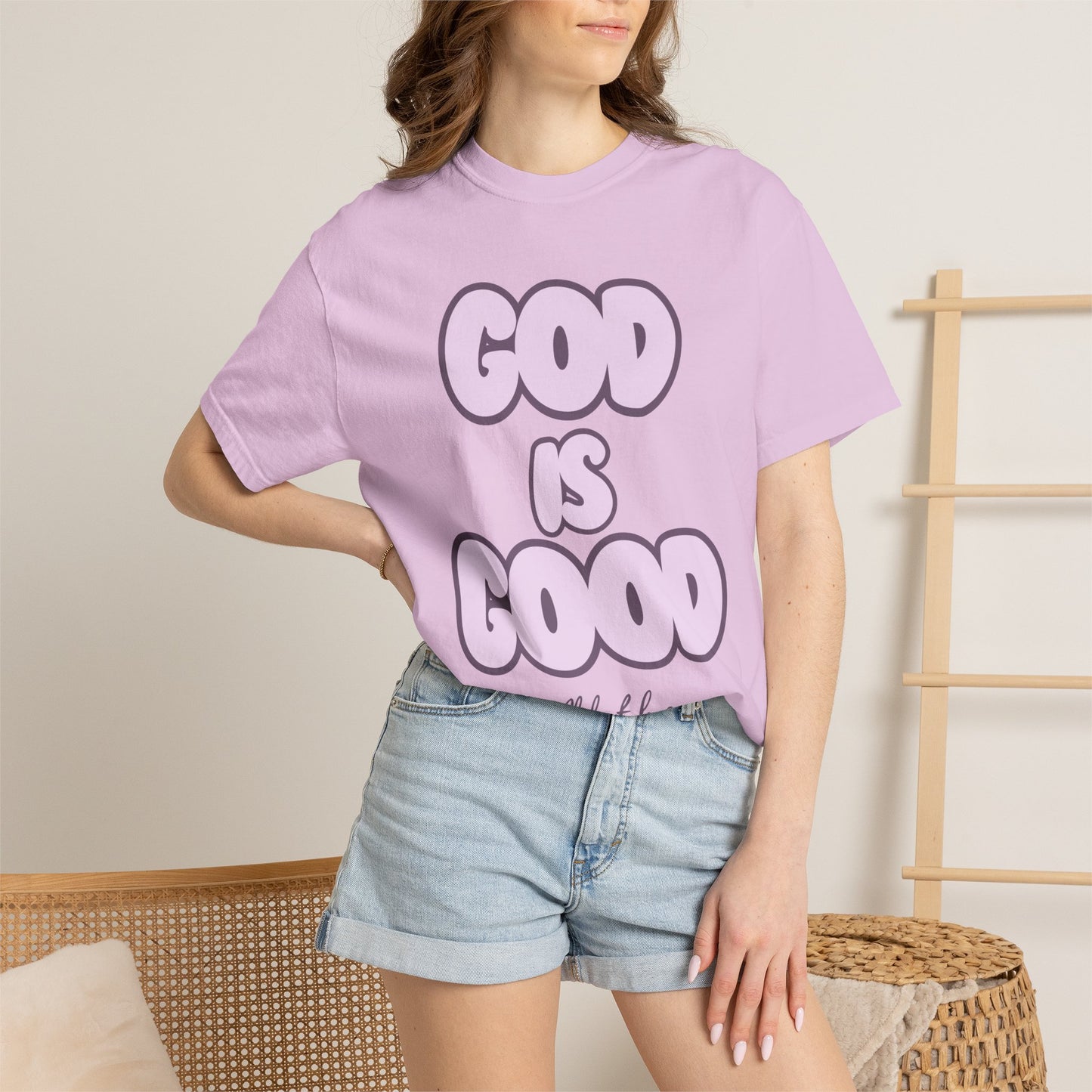 God Is Good T-Shirt — "All the Time" Faith Graphic Tee