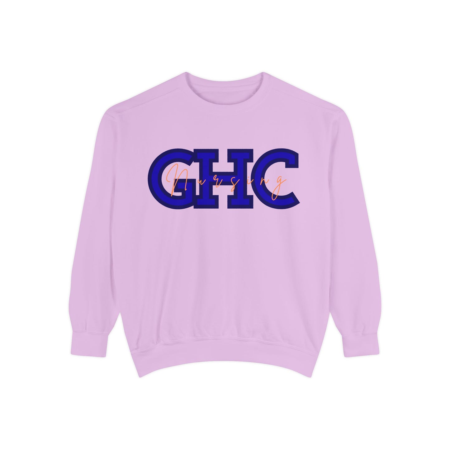 GHC Retro Lettering Sweatshirt — Classic Collegiate Logo Pullover