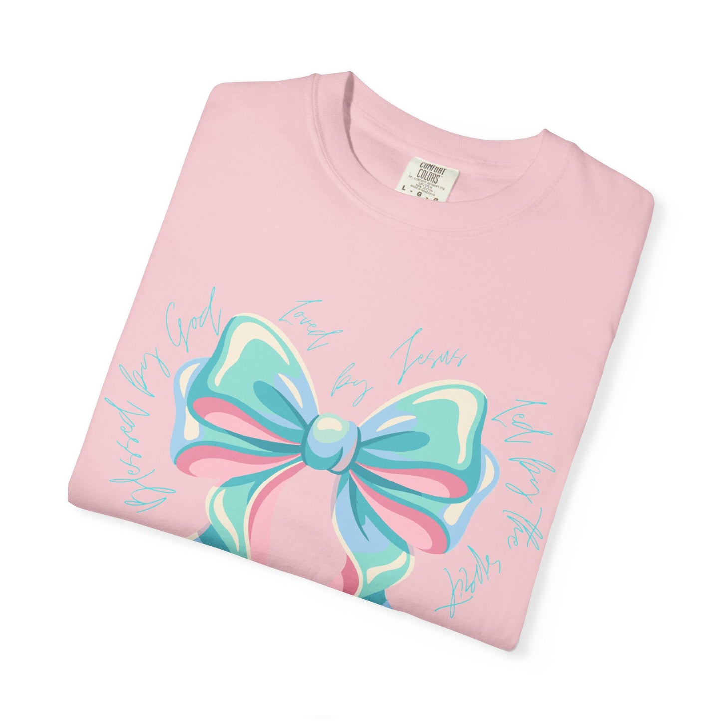Pastel Ribbon Bow T-Shirt — Cute Gift-Ready Graphic Tee