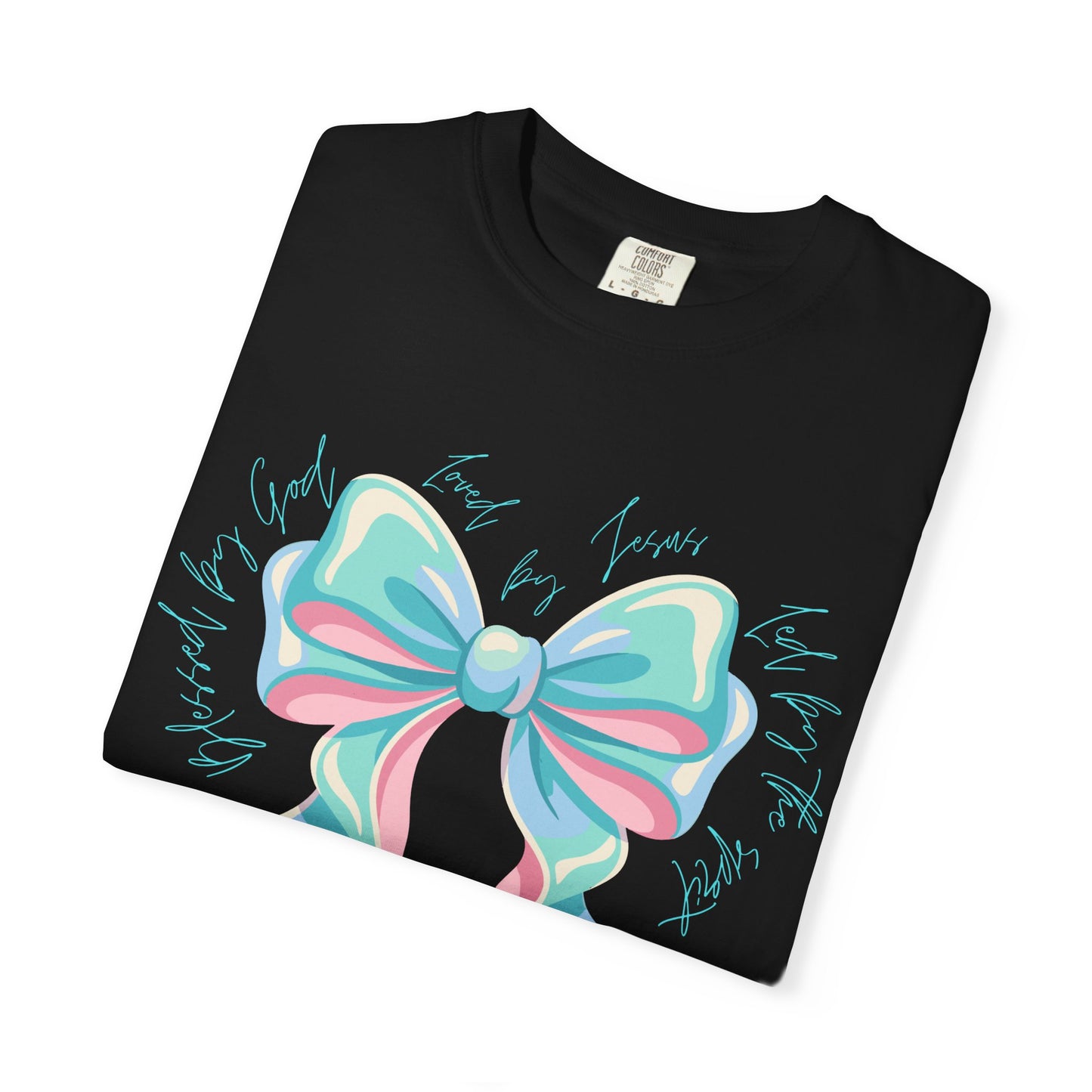 Pastel Ribbon Bow T-Shirt — Cute Gift-Ready Graphic Tee