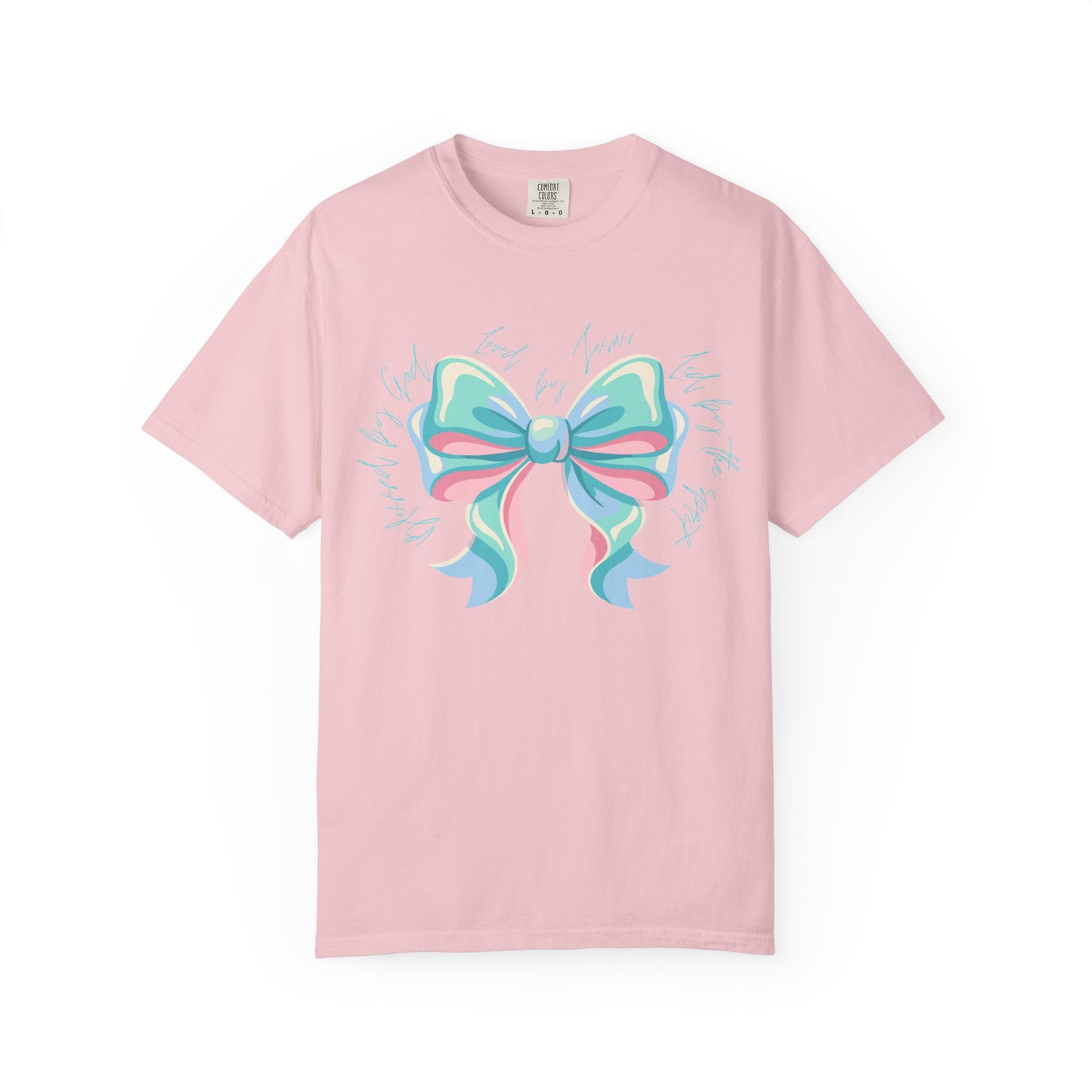 Pastel Ribbon Bow T-Shirt — Cute Gift-Ready Graphic Tee
