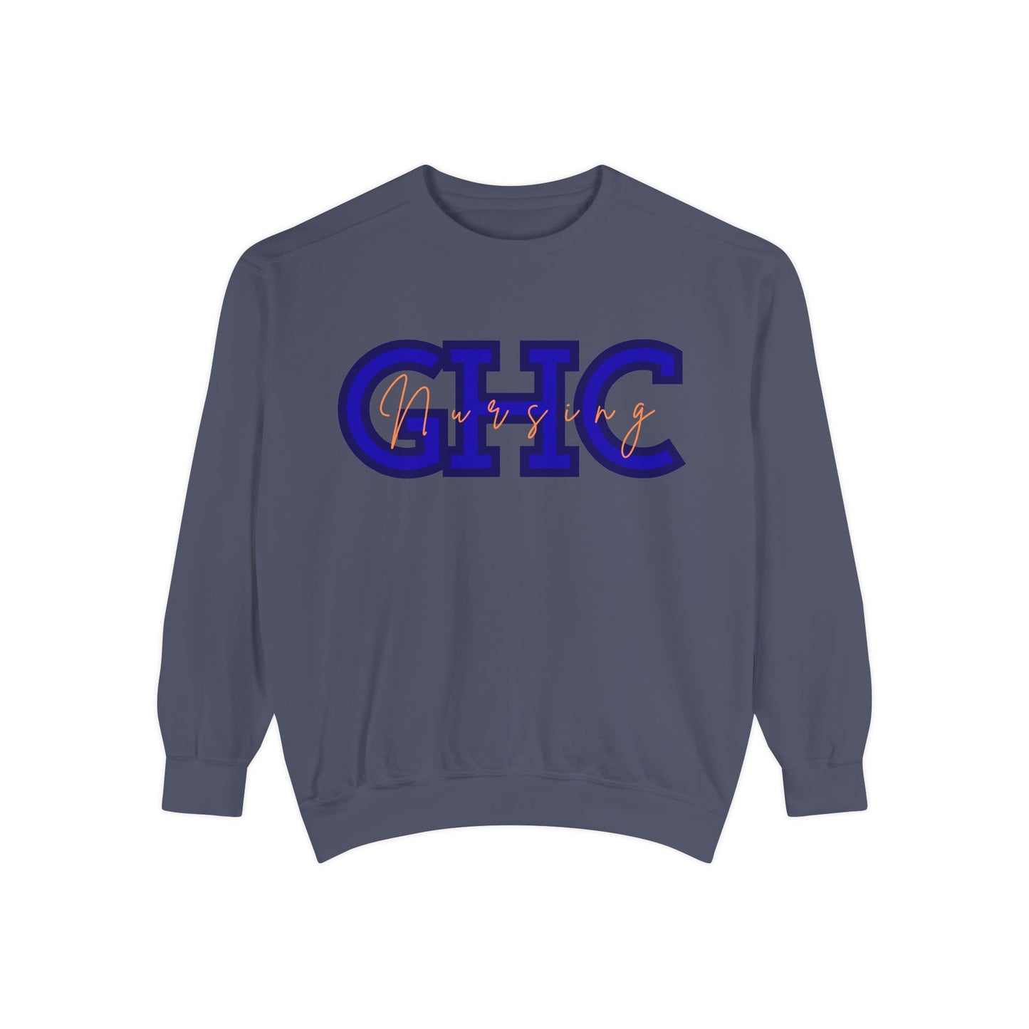 GHC Retro Lettering Sweatshirt — Classic Collegiate Logo Pullover