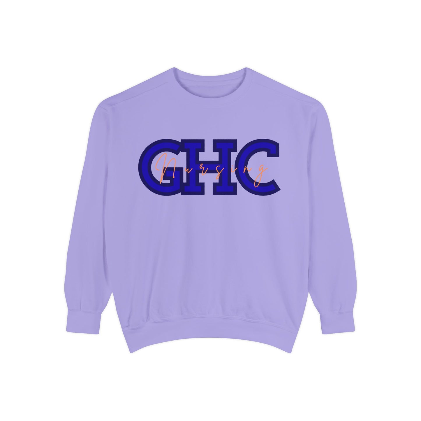 GHC Retro Lettering Sweatshirt — Classic Collegiate Logo Pullover