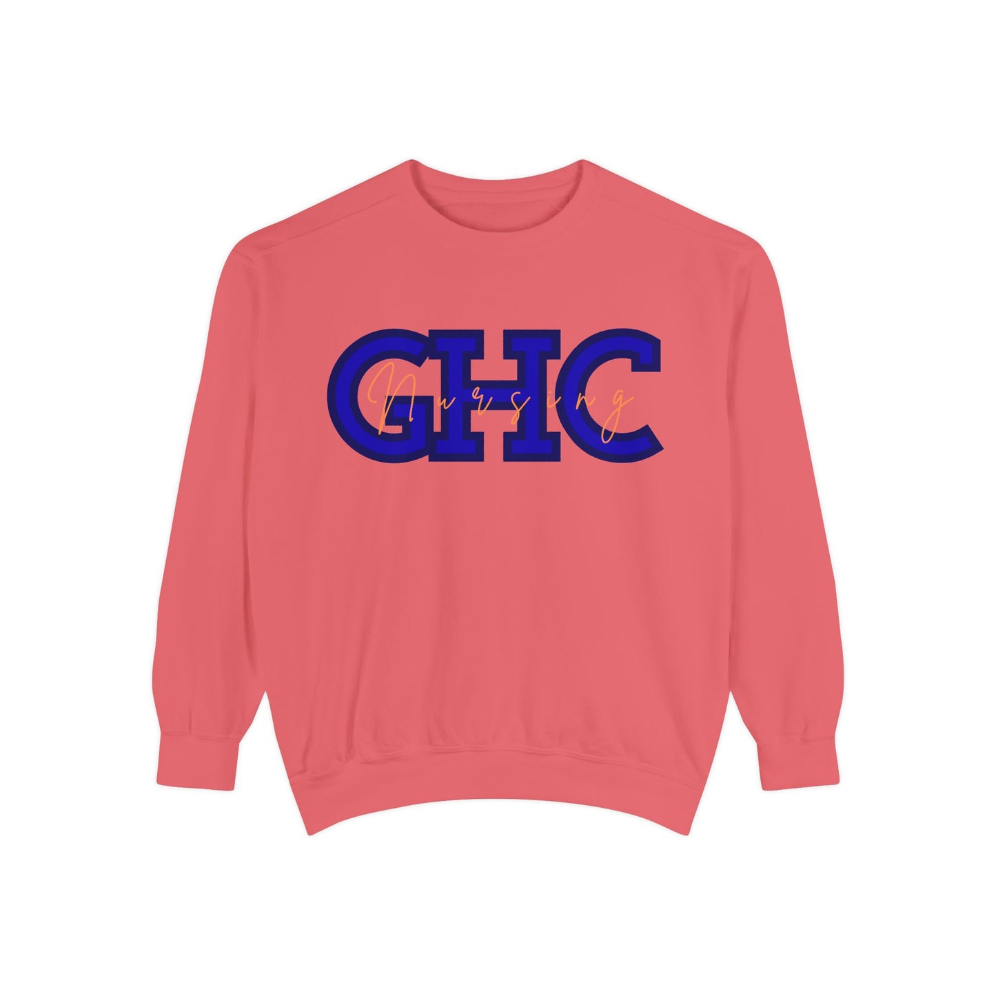 GHC Retro Lettering Sweatshirt — Classic Collegiate Logo Pullover