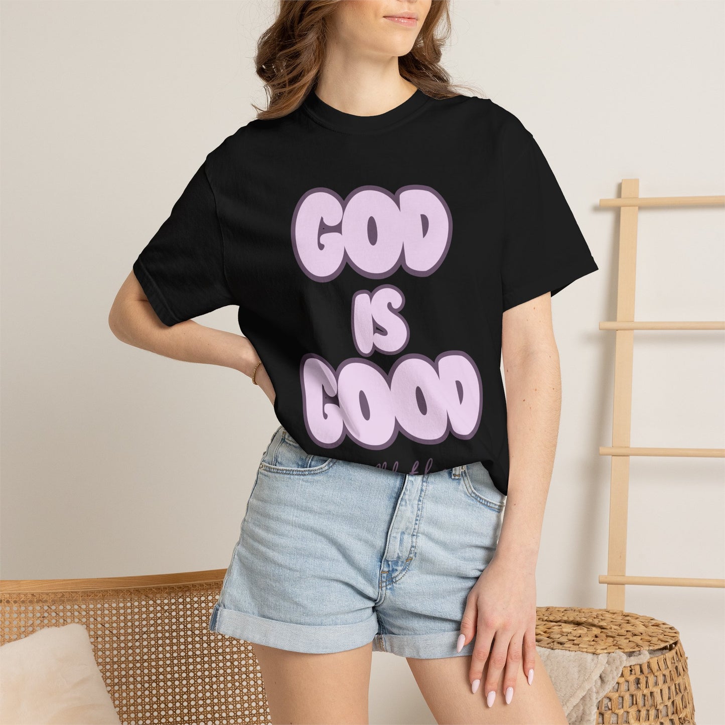 God Is Good T-Shirt — "All the Time" Faith Graphic Tee