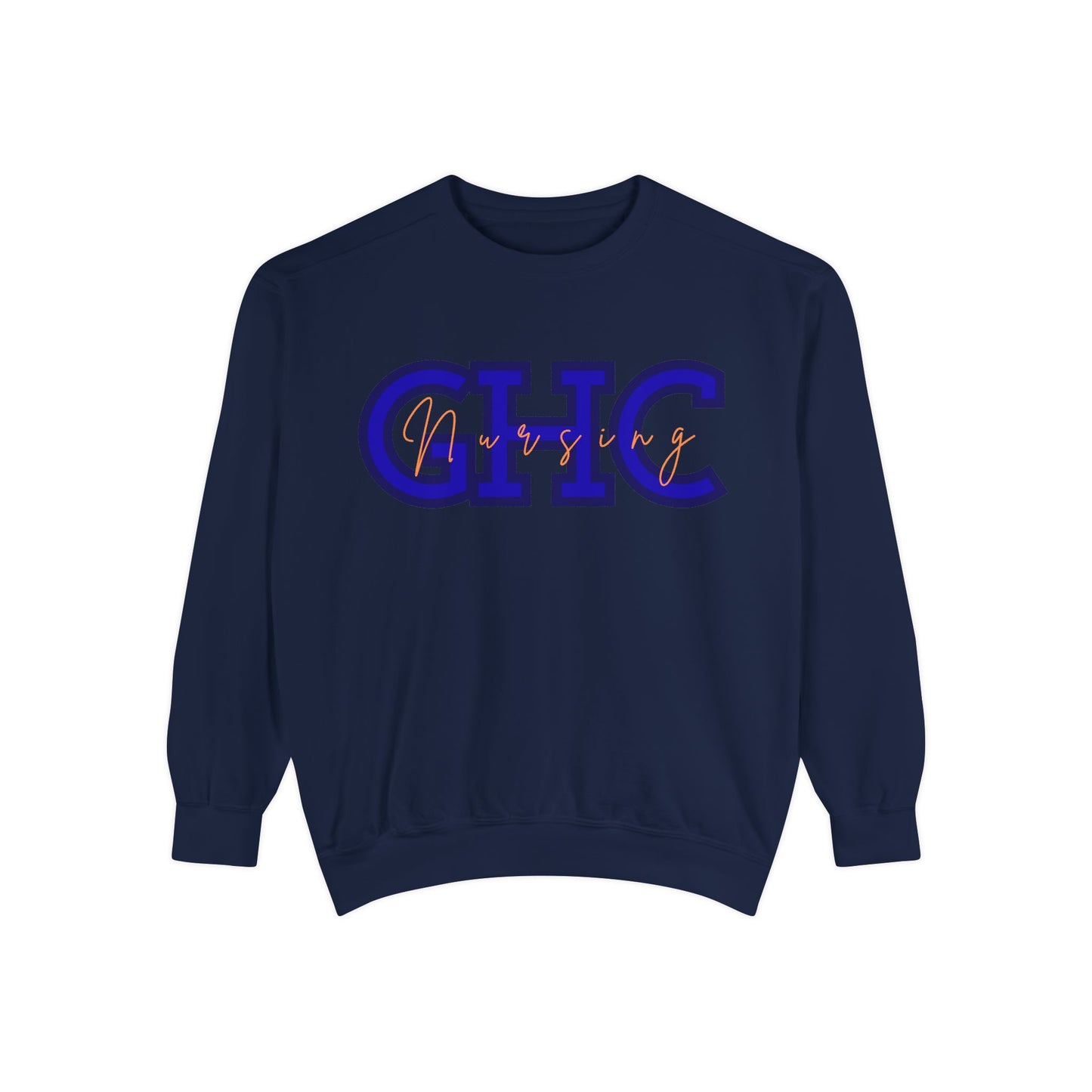 GHC Retro Lettering Sweatshirt — Classic Collegiate Logo Pullover