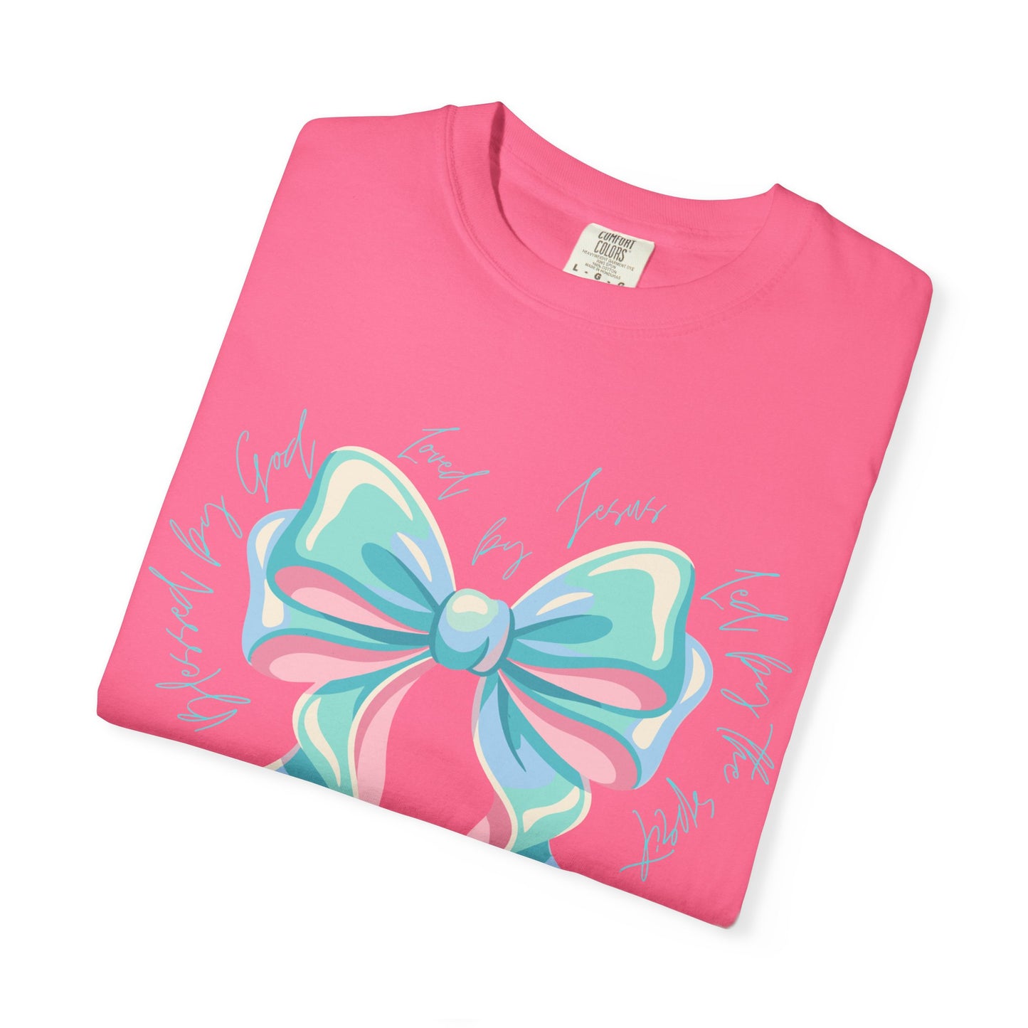 Pastel Ribbon Bow T-Shirt — Cute Gift-Ready Graphic Tee