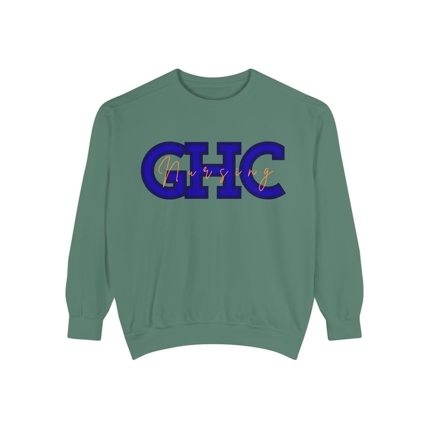 GHC Retro Lettering Sweatshirt — Classic Collegiate Logo Pullover