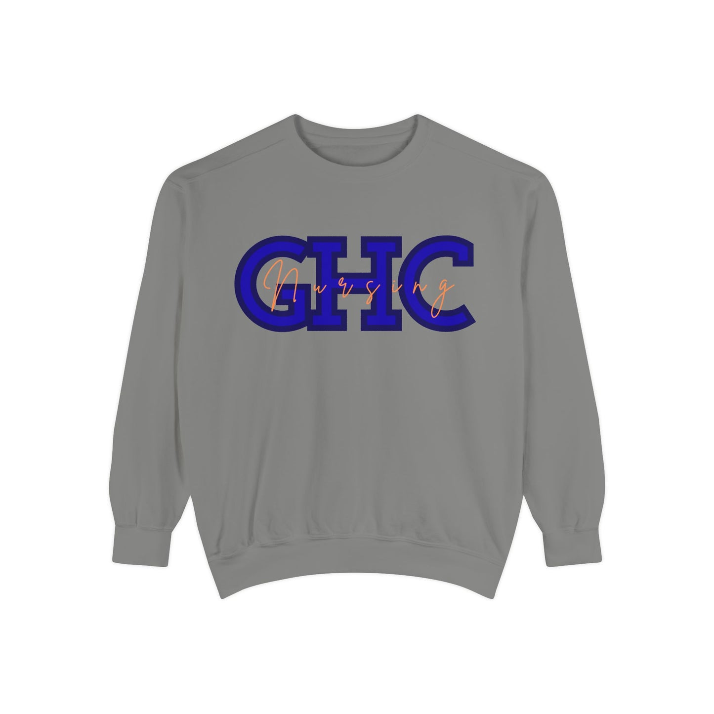 GHC Retro Lettering Sweatshirt — Classic Collegiate Logo Pullover