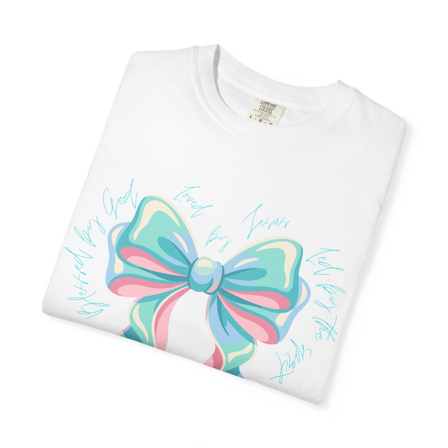 Pastel Ribbon Bow T-Shirt — Cute Gift-Ready Graphic Tee