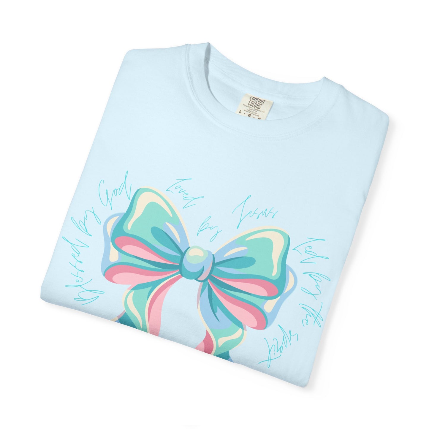 Pastel Ribbon Bow T-Shirt — Cute Gift-Ready Graphic Tee