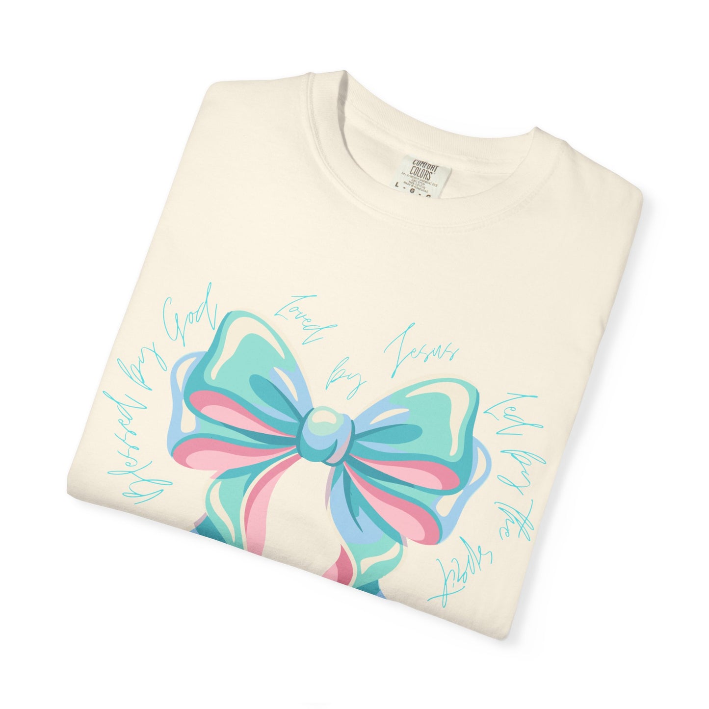 Pastel Ribbon Bow T-Shirt — Cute Gift-Ready Graphic Tee