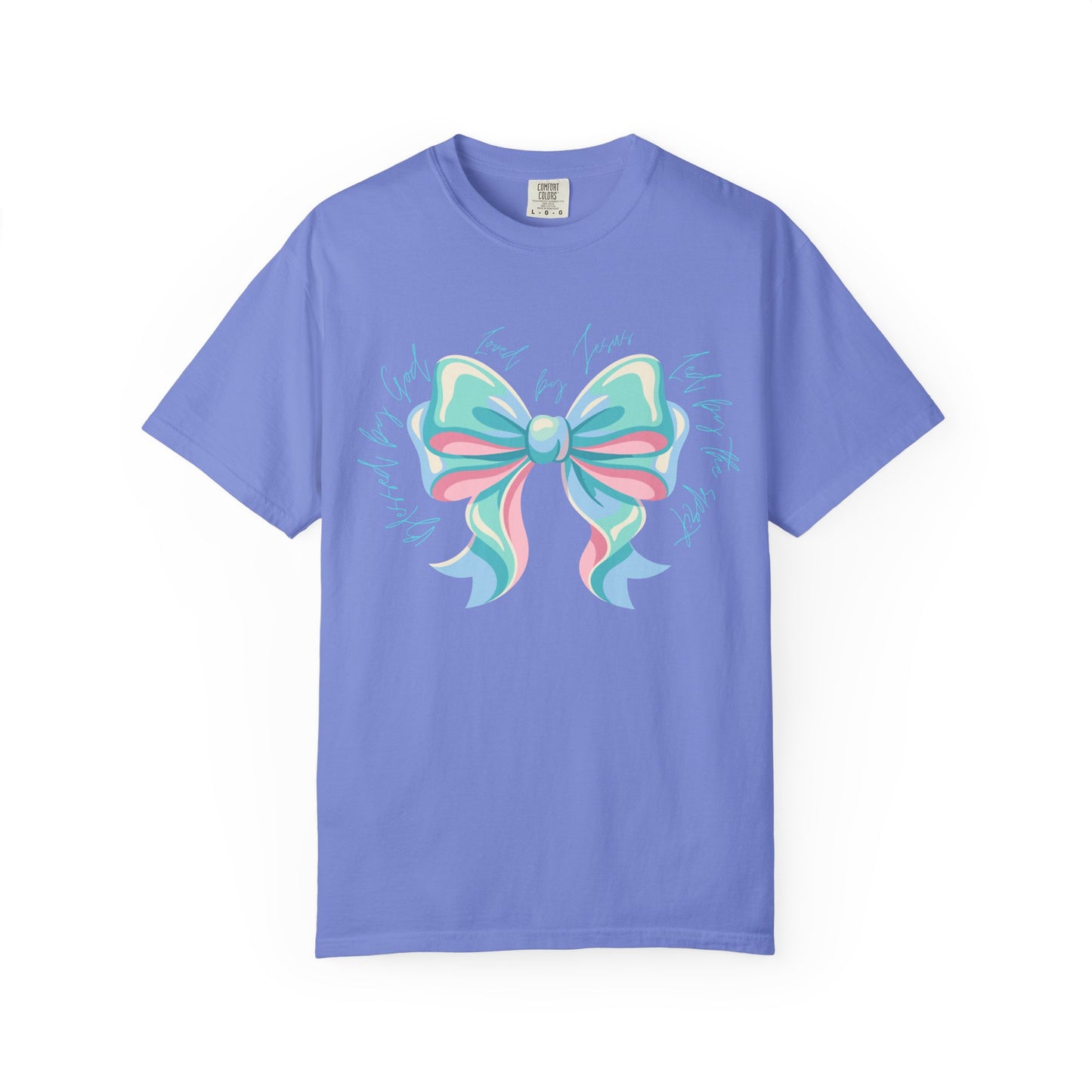 Pastel Ribbon Bow T-Shirt — Cute Gift-Ready Graphic Tee