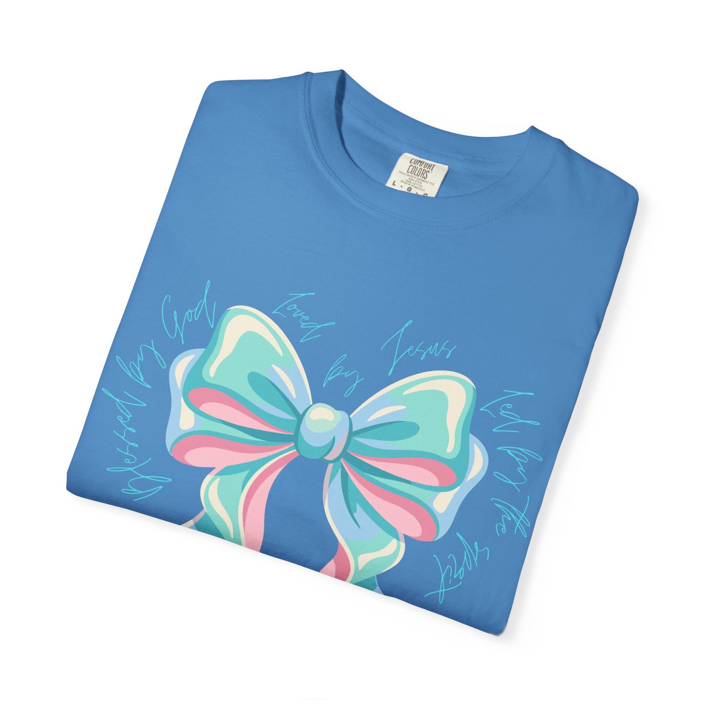 Pastel Ribbon Bow T-Shirt — Cute Gift-Ready Graphic Tee