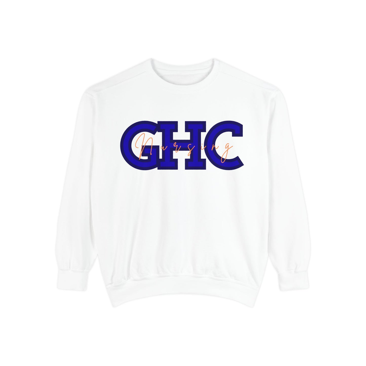 GHC Retro Lettering Sweatshirt — Classic Collegiate Logo Pullover