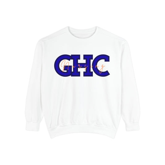 GHC Retro Lettering Sweatshirt — Classic Collegiate Logo Pullover