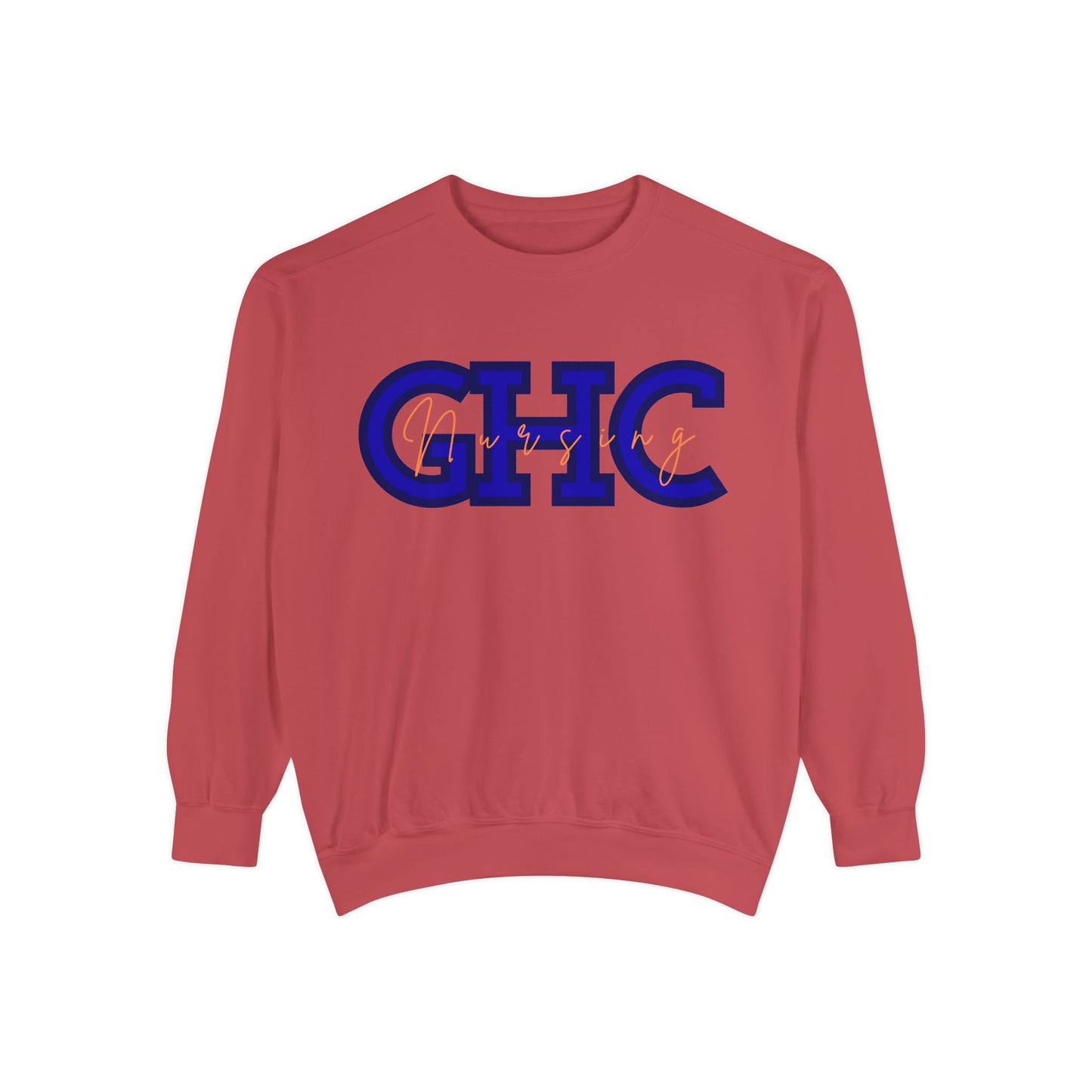 GHC Retro Lettering Sweatshirt — Classic Collegiate Logo Pullover