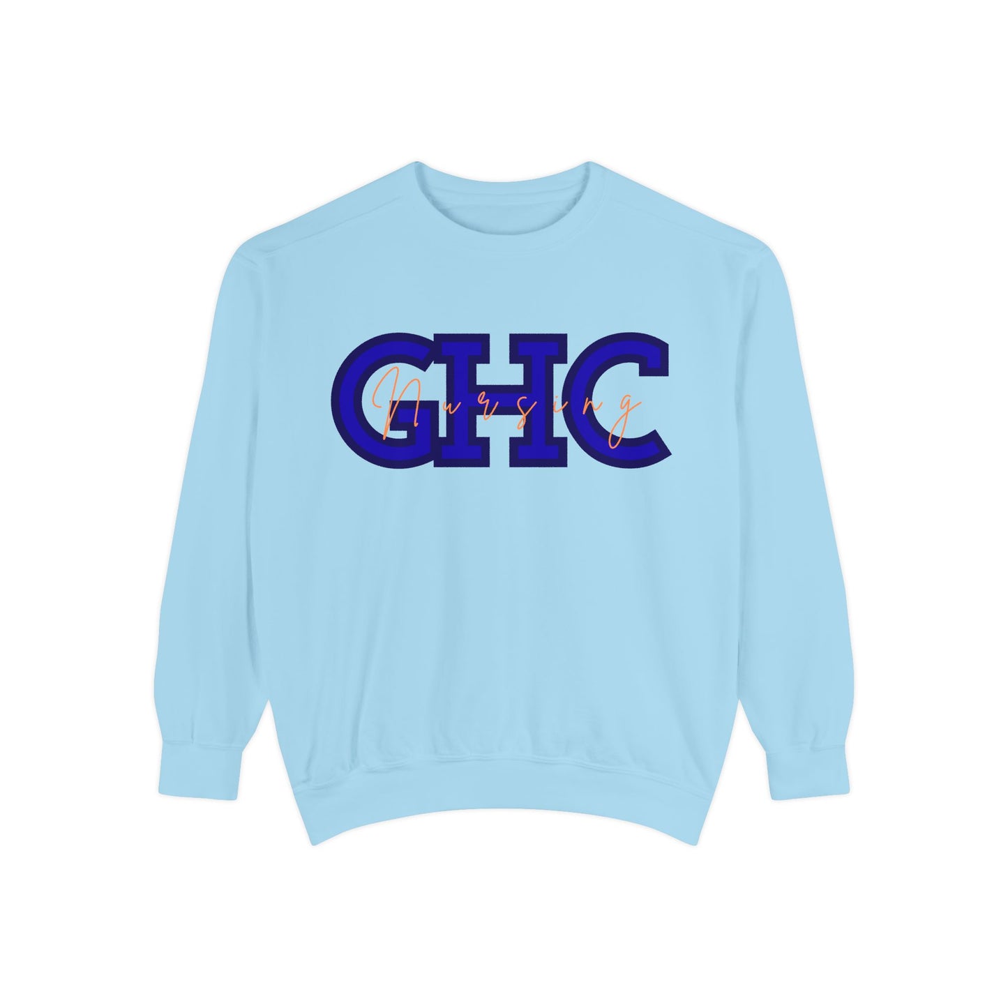 GHC Retro Lettering Sweatshirt — Classic Collegiate Logo Pullover