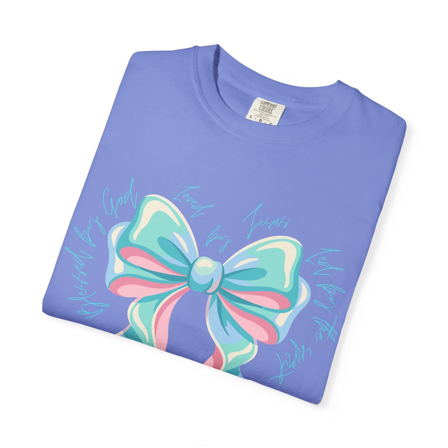 Pastel Ribbon Bow T-Shirt — Cute Gift-Ready Graphic Tee