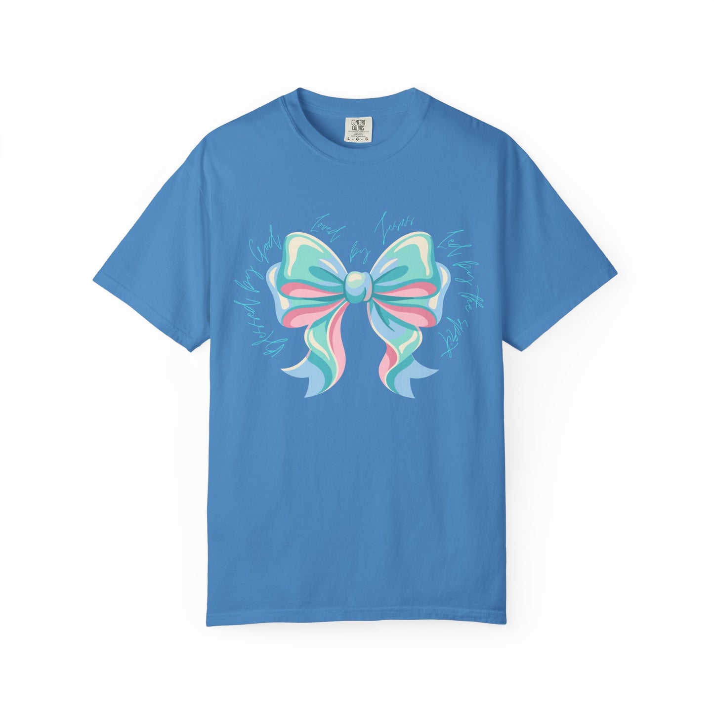 Pastel Ribbon Bow T-Shirt — Cute Gift-Ready Graphic Tee