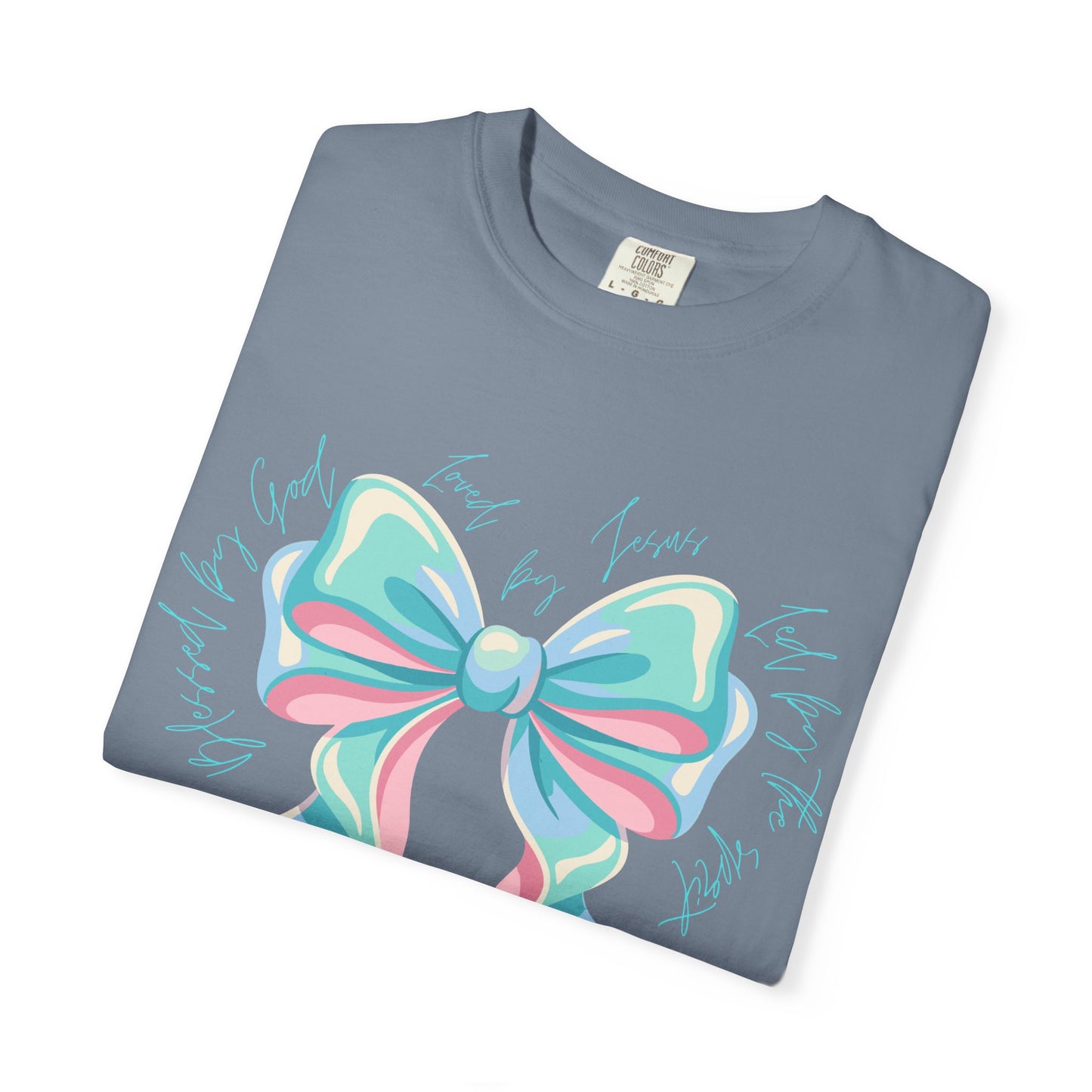 Pastel Ribbon Bow T-Shirt — Cute Gift-Ready Graphic Tee