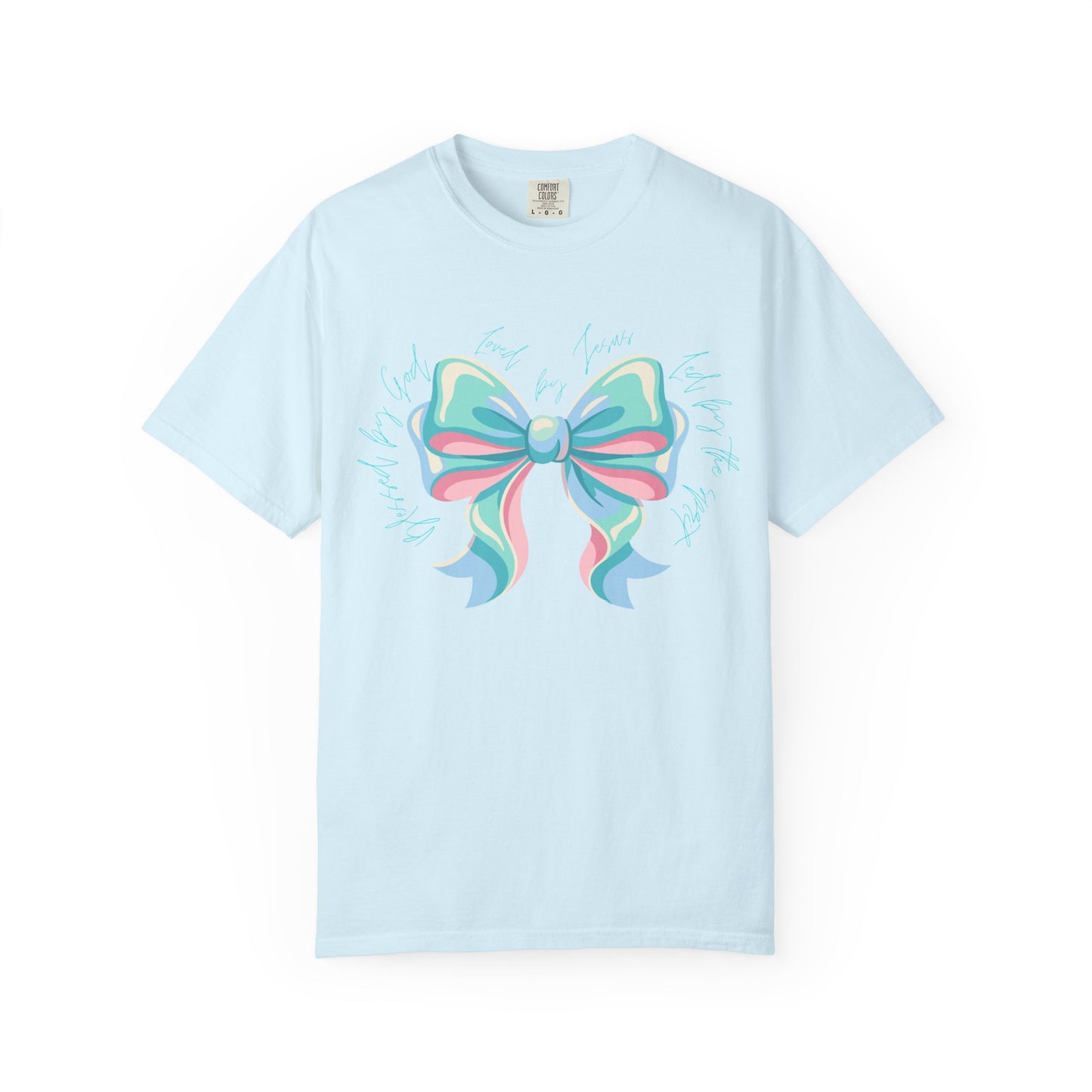 Pastel Ribbon Bow T-Shirt — Cute Gift-Ready Graphic Tee