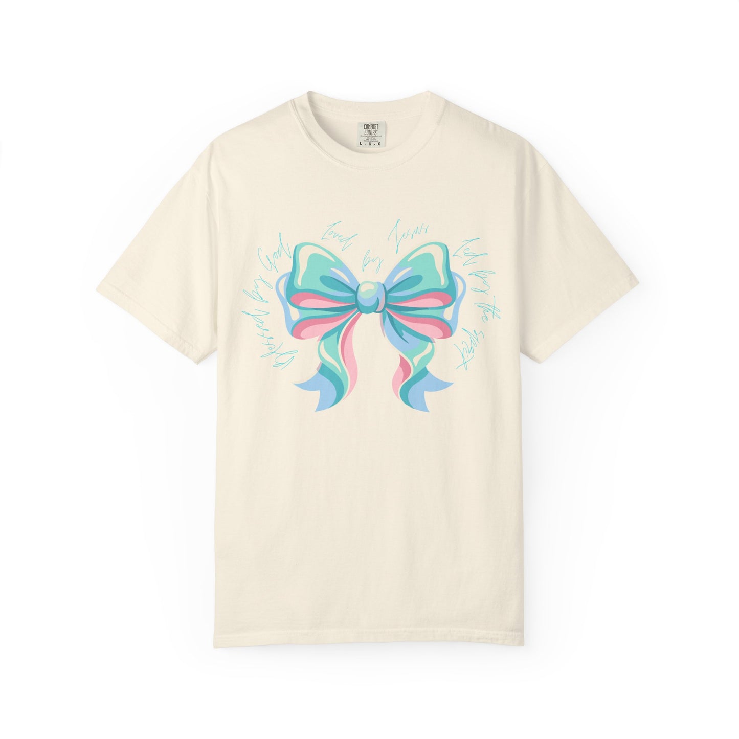 Pastel Ribbon Bow T-Shirt — Cute Gift-Ready Graphic Tee