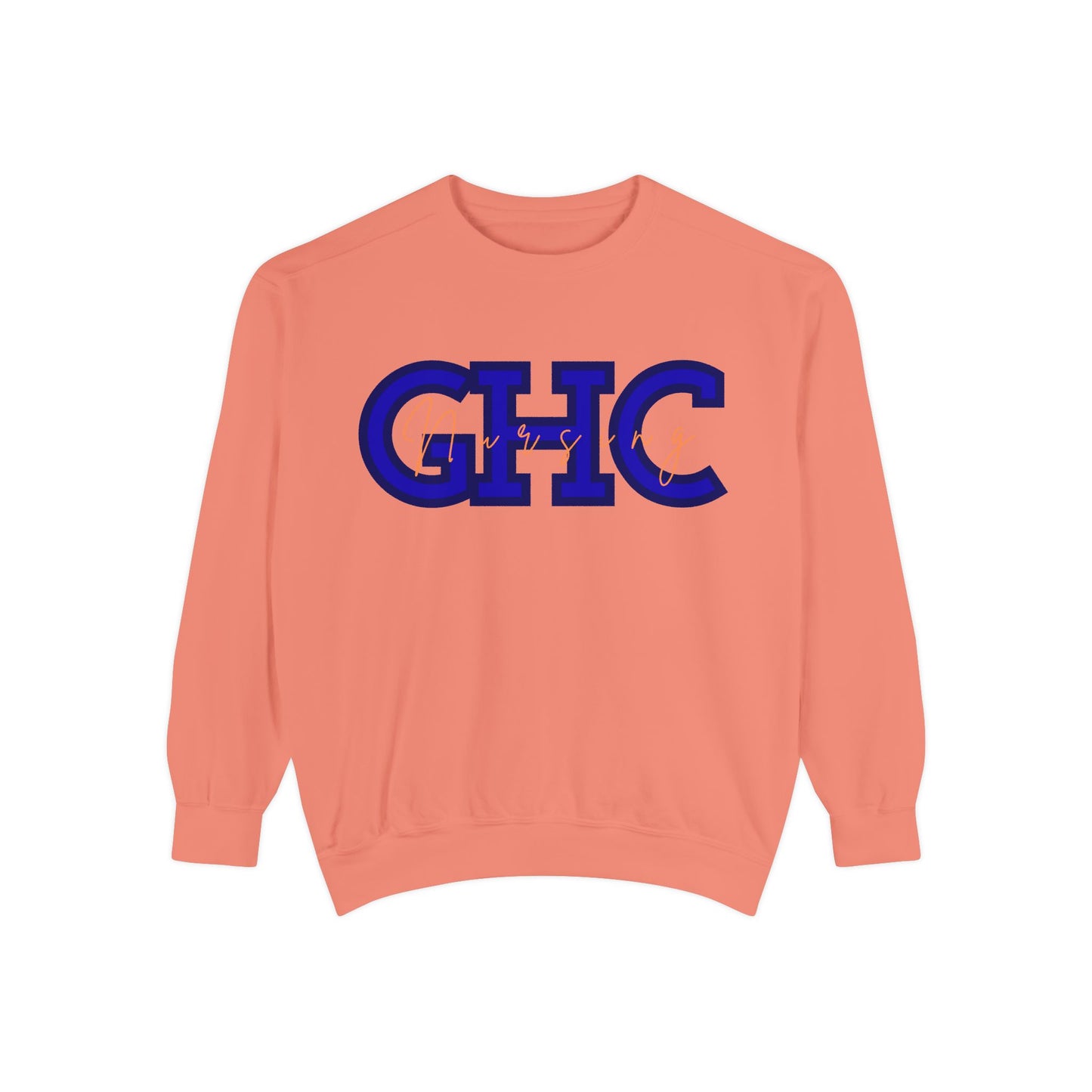 GHC Retro Lettering Sweatshirt — Classic Collegiate Logo Pullover