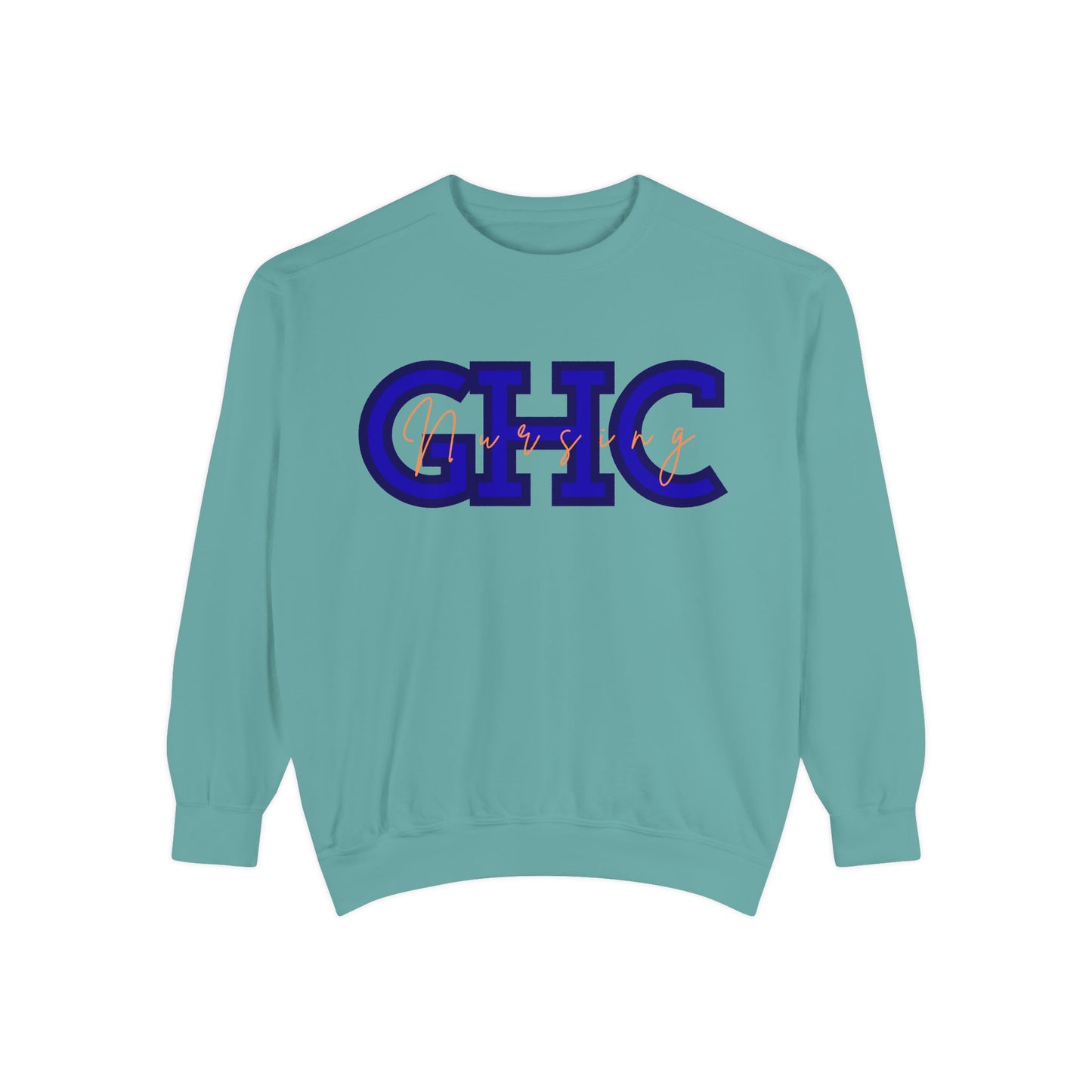 GHC Retro Lettering Sweatshirt — Classic Collegiate Logo Pullover