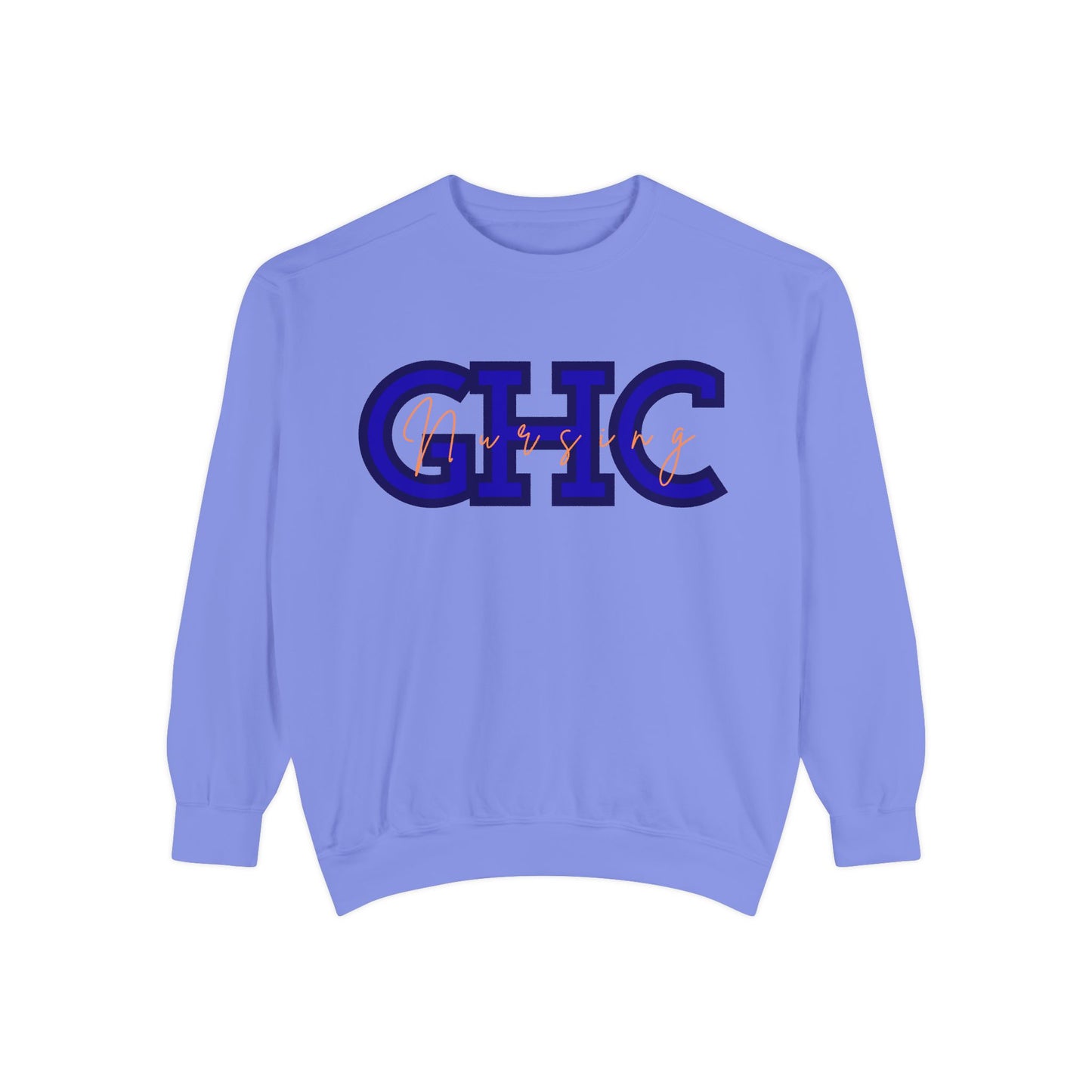 GHC Retro Lettering Sweatshirt — Classic Collegiate Logo Pullover
